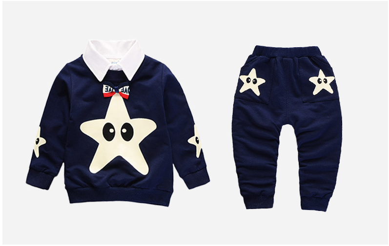 Five-pointed Star Baby Clothes In Set