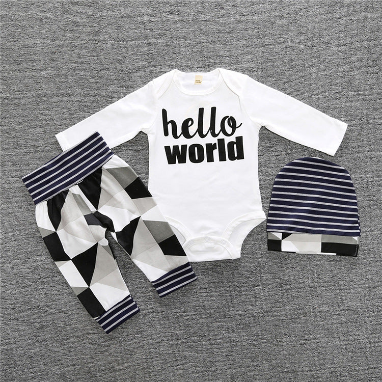 Hello World Romper Suit