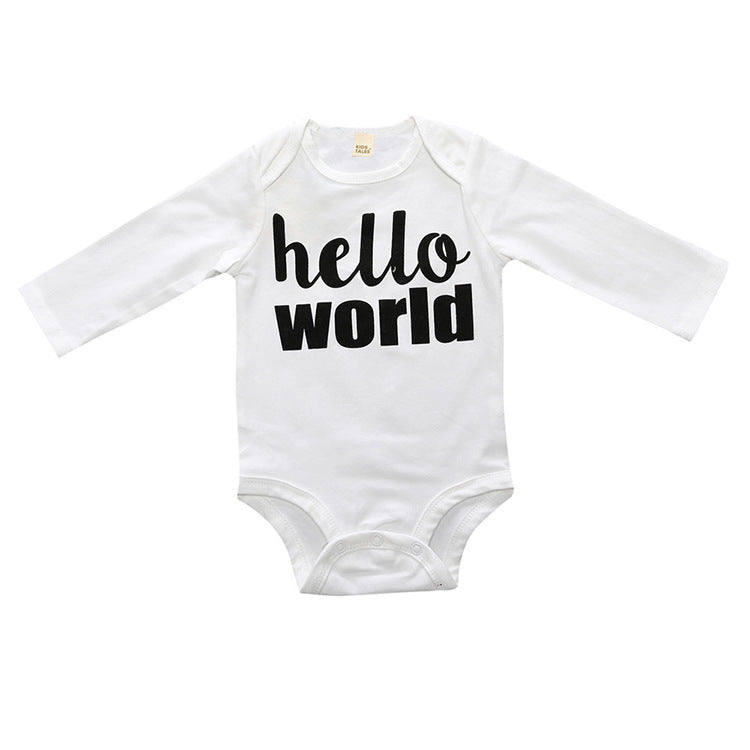 Hello World Romper Suit