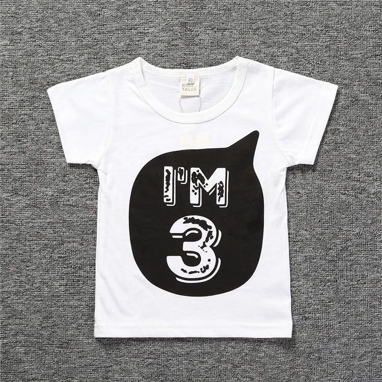 1-6 Years Printed T-shirt