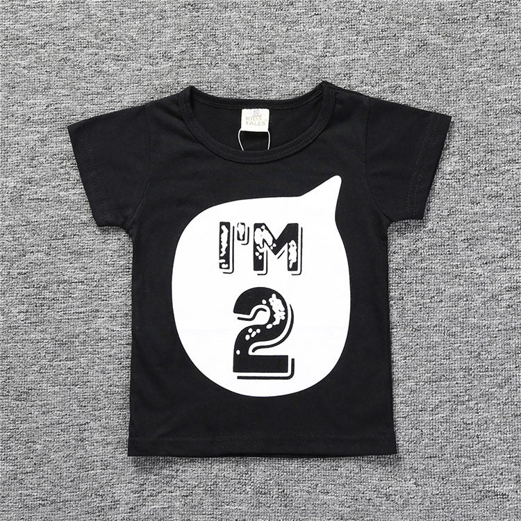 1-6 Years Printed T-shirt