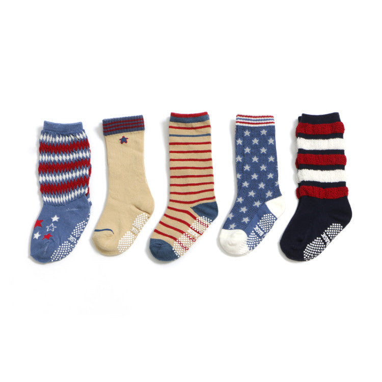 Children's Socks Anti-slip Infant Middle Tube Socks