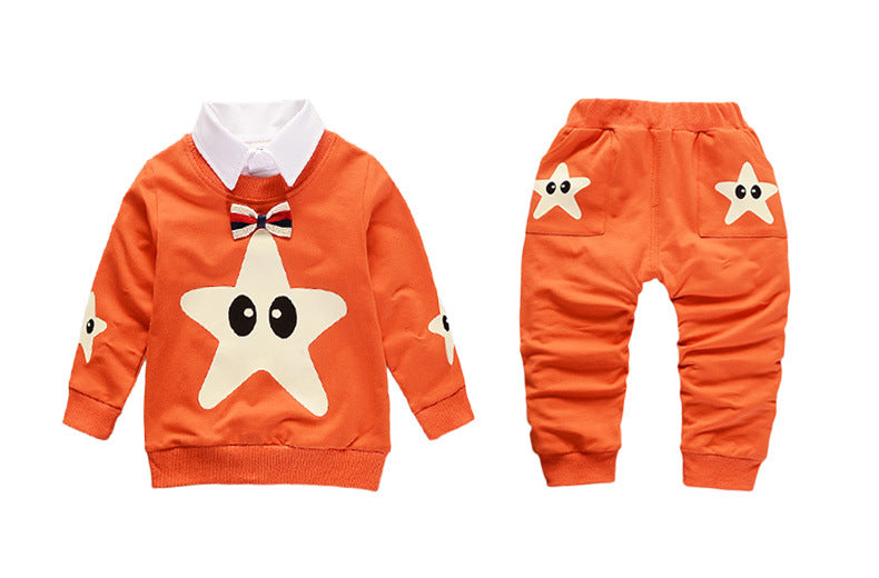 Five-pointed Star Baby Clothes In Set