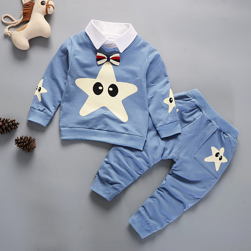 Five-pointed Star Baby Clothes In Set