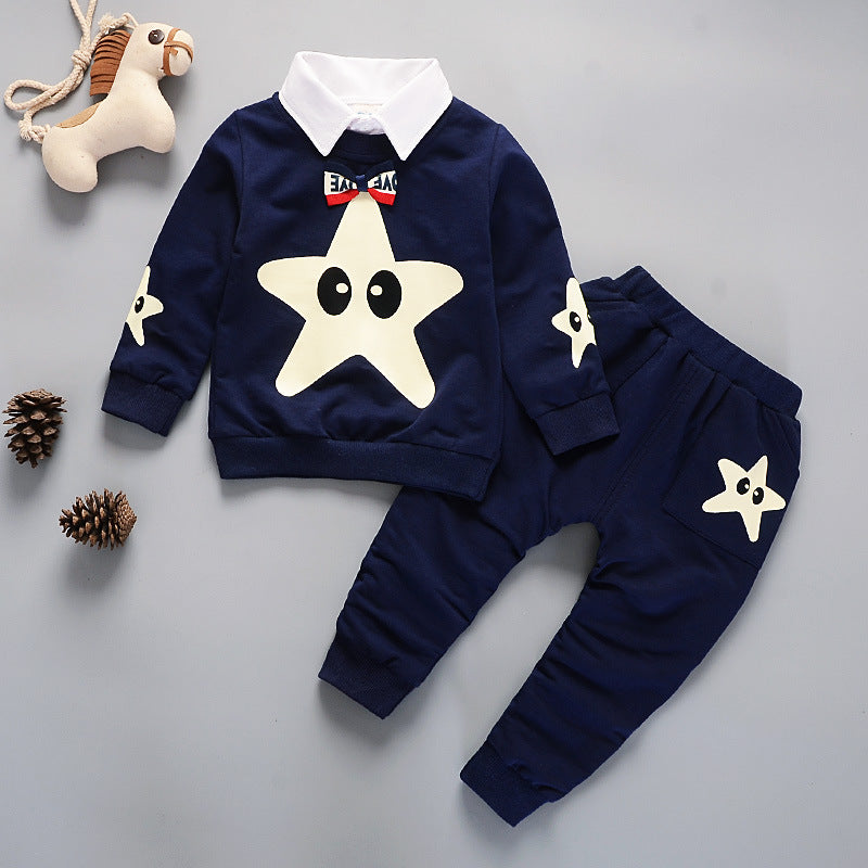 Five-pointed Star Baby Clothes In Set