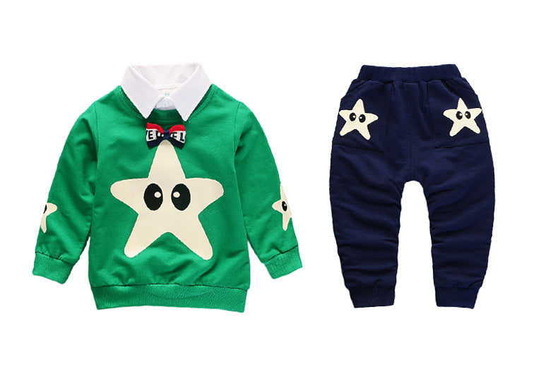 Five-pointed Star Baby Clothes In Set