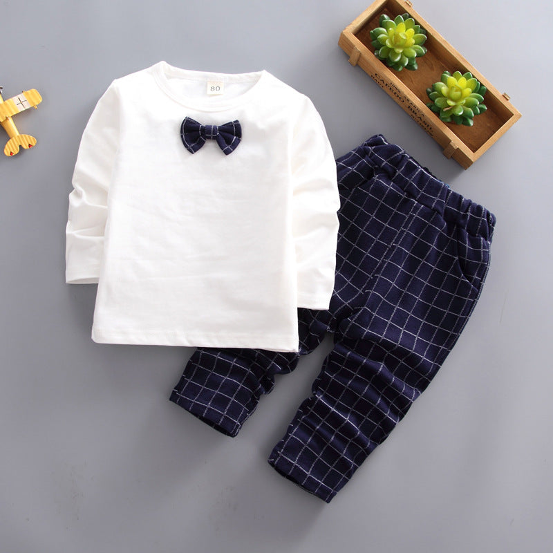 Korean Style Cotton Boys Suit