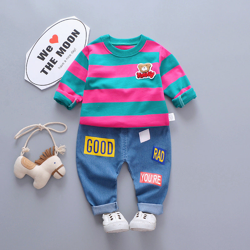 Baby Hoodie Two-piece Set