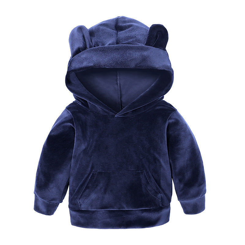 Hoodie Two-piece Children Sport Suit