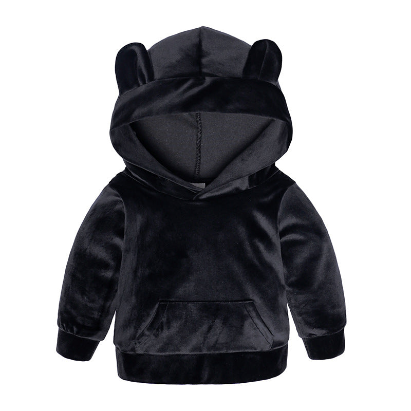 Hoodie Two-piece Children Sport Suit