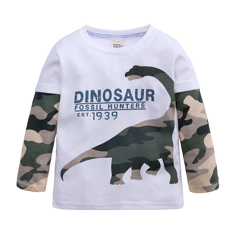 Camouflage Dinosaur Children's T-shirt